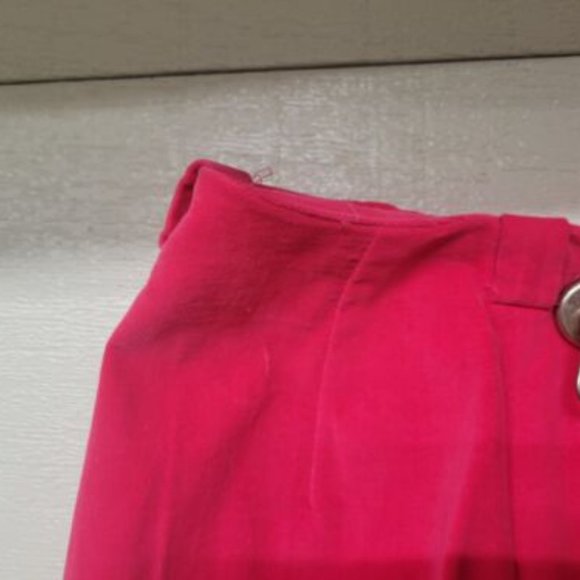 VINTAGE BILL ATKINSON GLEN OF MICHIGAN HOT PINK VELVET PANTS - Picture 7 of 10